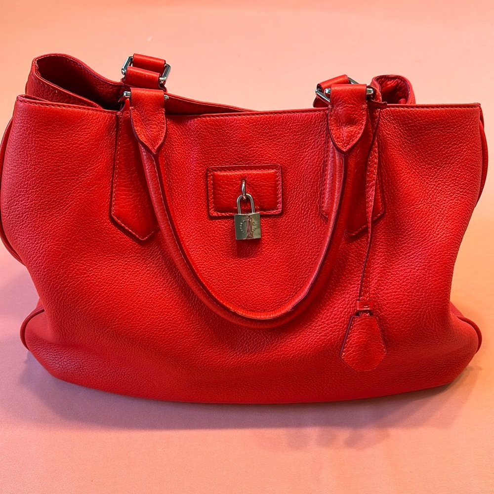 Marc Jacobs Leather Bag. Red. Dust Bag included.
